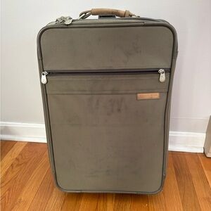 Briggs & Riley Khaki Travel Bag